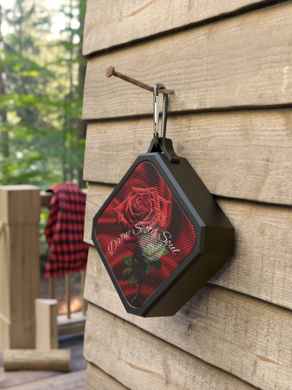 Divine Rose Soul Outdoor Bluetooth Speaker, Portable Speaker, Outdoor Music, Gif